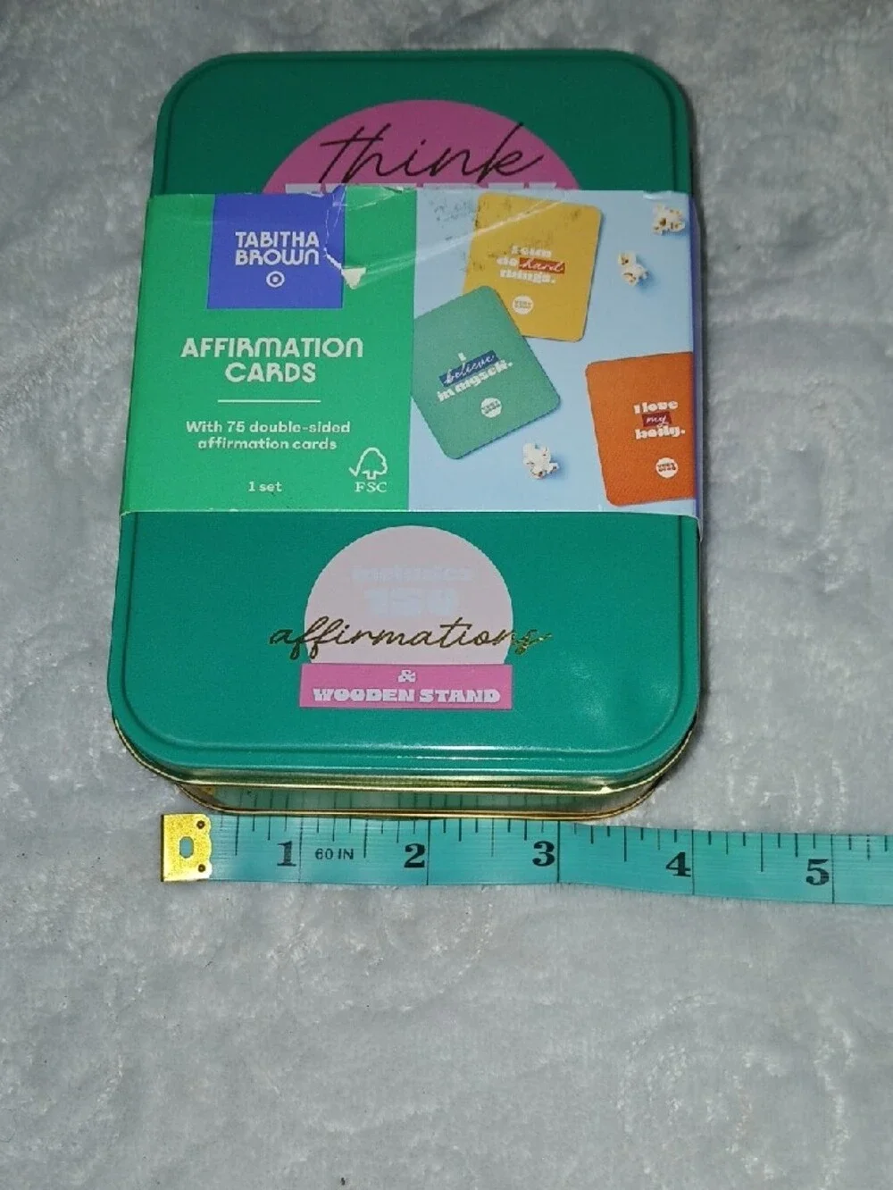 Tabitha Brown Affirmation Cards With Stand